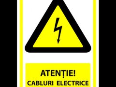 Semn pentru cabluri electrice